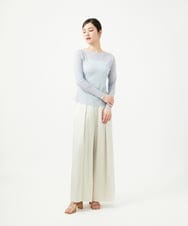 GBKGF01200 Sybilla(シビラ) コットンチュールカットソー ライトブルー