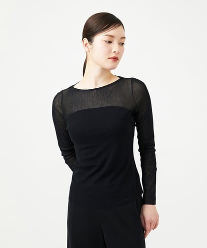 GBKGF01200 Sybilla コットンチュールカットソー