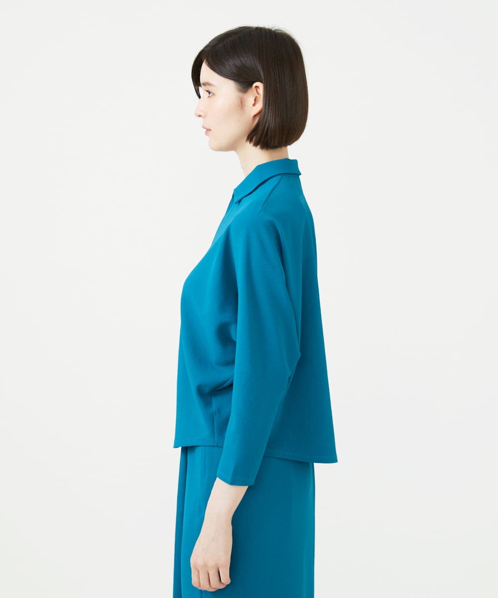 GBKGF31270 Sybilla(シビラ) ドルマンスリーブスキッパーカットソー ターコイズ