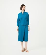 GBKGF31270 Sybilla(シビラ) ドルマンスリーブスキッパーカットソー ターコイズ