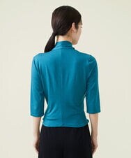GBKGS63180 Sybilla(シビラ) リヨセル天竺カシュクールカットソー ブルー