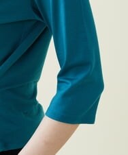 GBKGS63180 Sybilla(シビラ) リヨセル天竺カシュクールカットソー ブルー