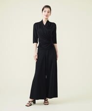 GBKGS63180 Sybilla(シビラ) リヨセル天竺カシュクールカットソー ブラック