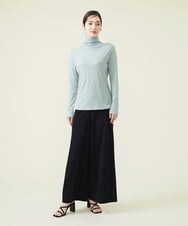 GBKGS68150 Sybilla(シビラ) ガーゼフライスハイネックカットソー ブルー