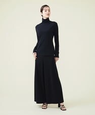 GBKGS68150 Sybilla(シビラ) ガーゼフライスハイネックカットソー ブラック