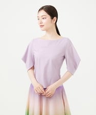 GBKHD01200 Sybilla(シビラ) フォルムスリーブカットソー ラベンダー