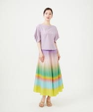 GBKHD01200 Sybilla(シビラ) フォルムスリーブカットソー ラベンダー
