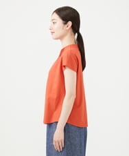 GBKHD02250 Sybilla(シビラ) ピンタックカラーカットソー オレンジ