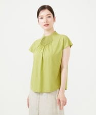 GBKHD02250 Sybilla(シビラ) ピンタックカラーカットソー グリーン