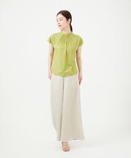 GBKHD02250 Sybilla(シビラ) ピンタックカラーカットソー グリーン
