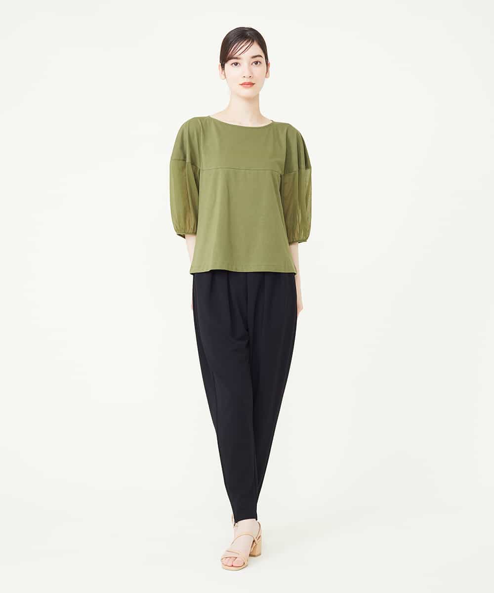 シアーボリュームスリーブカットソー(カットソー・Tシャツ) | Sybilla(シビラ)|イトキンオンラインストア シアーボリュームスリーブカットソー(カットソー・Tシャツ) | Sybilla(シビラ)|イトキンオンラインストア