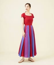 GBKHV39230 Sybilla(シビラ) トラペーズネックカットソー レッド