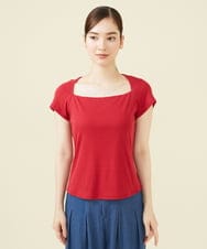 GBKHV39230 Sybilla(シビラ) トラペーズネックカットソー レッド