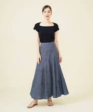 GBKHV39230 Sybilla(シビラ) トラペーズネックカットソー ブラック