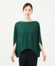 GBKJB02300 Sybilla(シビラ) サークルフォルムリネンカットソー グリーン