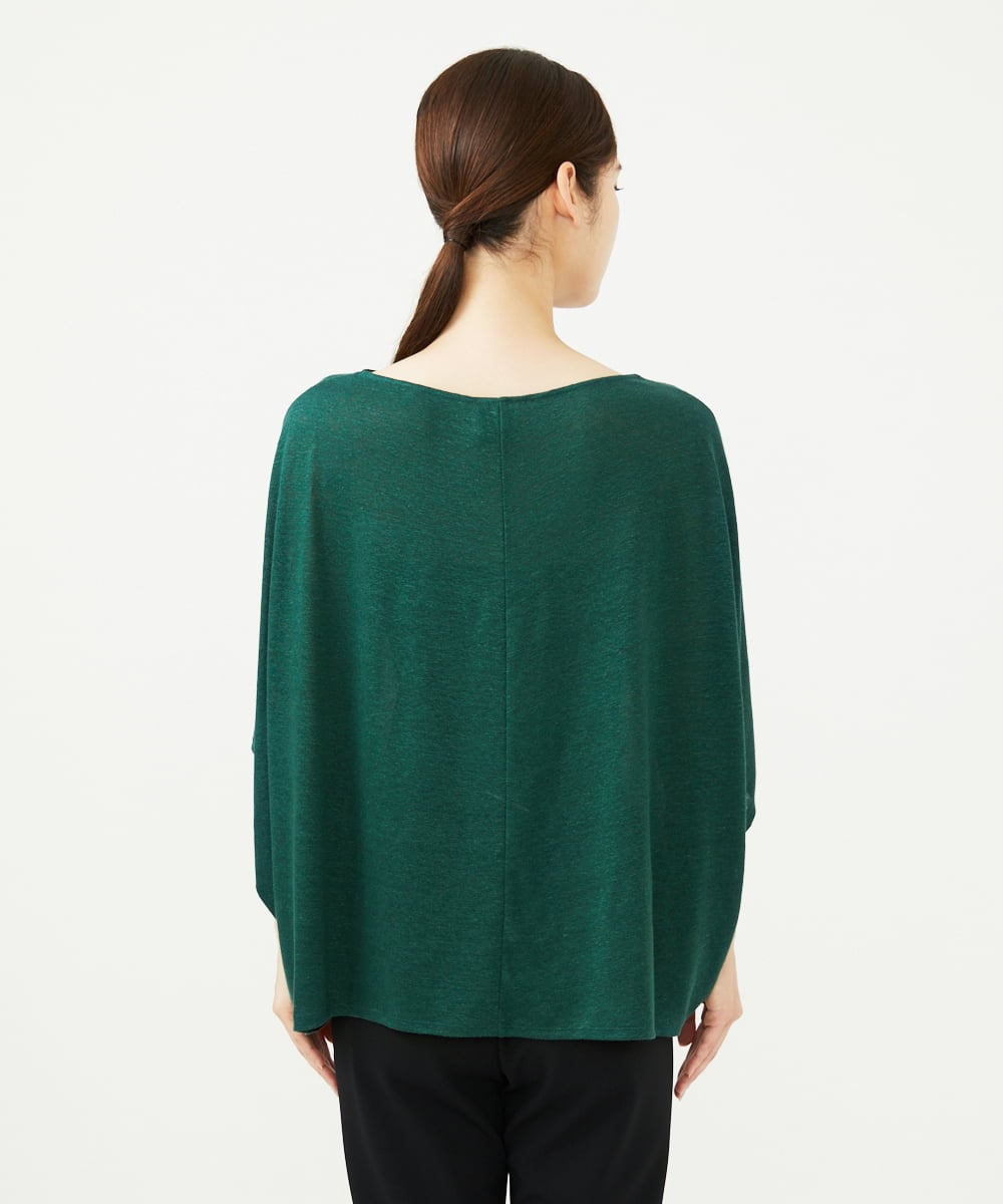 GBKJB02300 Sybilla(シビラ) サークルフォルムリネンカットソー グリーン