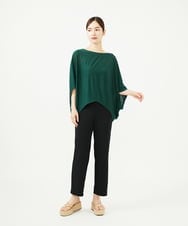 GBKJB02300 Sybilla(シビラ) サークルフォルムリネンカットソー グリーン