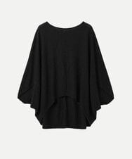 GBKJB02300 Sybilla(シビラ) サークルフォルムリネンカットソー ブラック