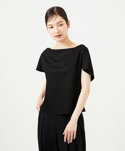 GBKJB04220 Sybilla ケープスリーブカットソー