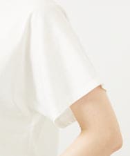 GBKJB07200 Sybilla(シビラ) レインボーストライププリントTシャツ ホワイト