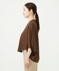 GBKJD33250 Sybilla(シビラ) レーヨンナイロンフォルムカットソー ブラウン