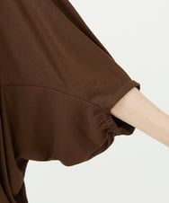 GBKJD33250 Sybilla(シビラ) レーヨンナイロンフォルムカットソー ブラウン