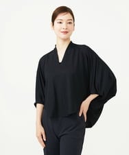 GBKJD33250 Sybilla(シビラ) レーヨンナイロンフォルムカットソー ブラック