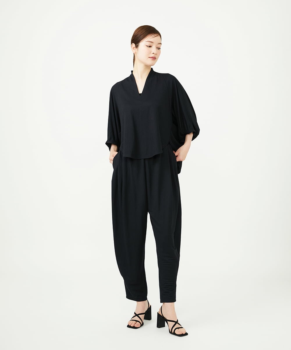 GBKJD33250 Sybilla(シビラ) レーヨンナイロンフォルムカットソー ブラック