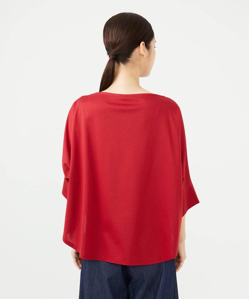 GBKJE35230 Sybilla(シビラ) ハートネックポンチカットソー レッド
