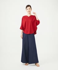 GBKJE35230 Sybilla(シビラ) ハートネックポンチカットソー レッド