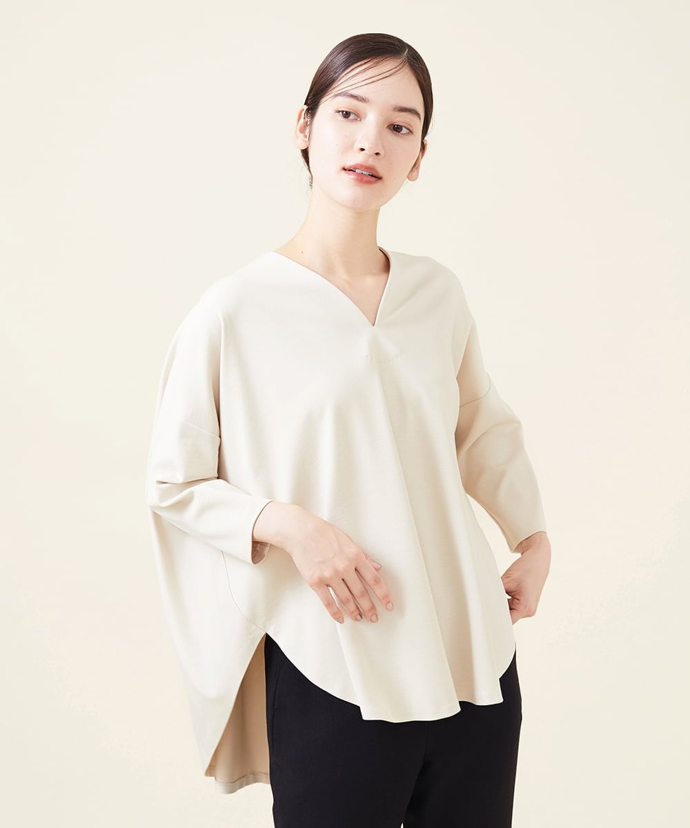 ジョーゼットラウンドヘムトップス｜ファッション通販のSTRIPE CLUB