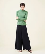 GBKJU68150 Sybilla(シビラ) レーヨンハイネックカットソー グリーン
