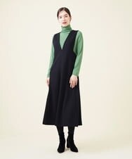 GBKJU68150 Sybilla(シビラ) レーヨンハイネックカットソー グリーン