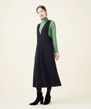 GBKJU68150 Sybilla(シビラ) レーヨンハイネックカットソー グリーン