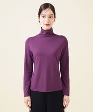 GBKJU68150 Sybilla(シビラ) レーヨンハイネックカットソー パープル