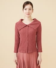 GBKJW52290 Sybilla(シビラ) シャーリングビッグカラーカットソー ピンク
