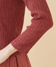 GBKJW52290 Sybilla(シビラ) シャーリングビッグカラーカットソー ピンク