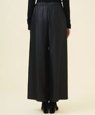 GBLAC06360 Sybilla(シビラ) 【ドラマ着用】シャイニージャカードワイドパンツ ブラック