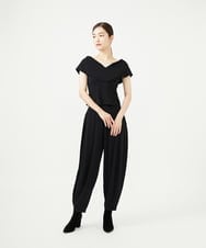 GBLAD02360 Sybilla(シビラ) 切り替えフォルムパンツ ブラック
