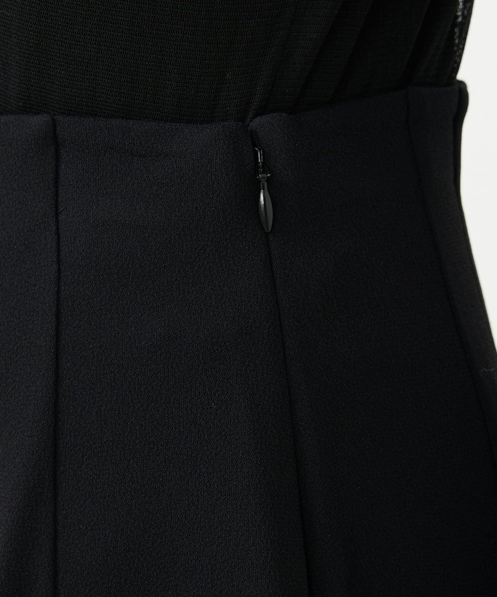 GBLAD02360 Sybilla(シビラ) 切り替えフォルムパンツ ブラック