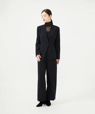 GBLAD04360 Sybilla(シビラ) ハイウエストストレートパンツ ブラック