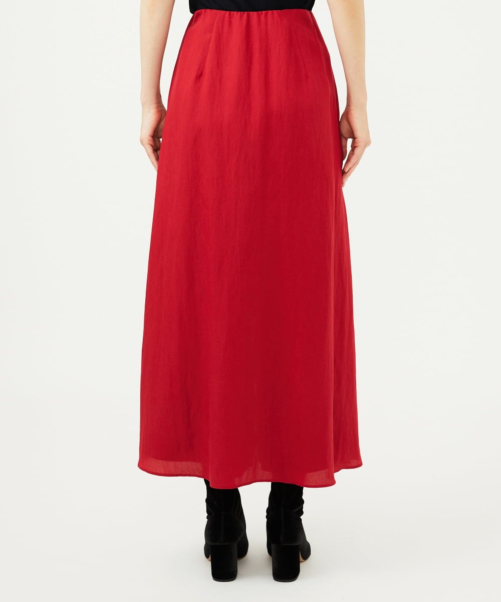 GBLAD33330 Sybilla(シビラ) スカート風フレアパンツ レッド