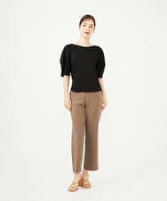GBLAD42270 Sybilla(シビラ) ストレートクロップドパンツ ブラウン
