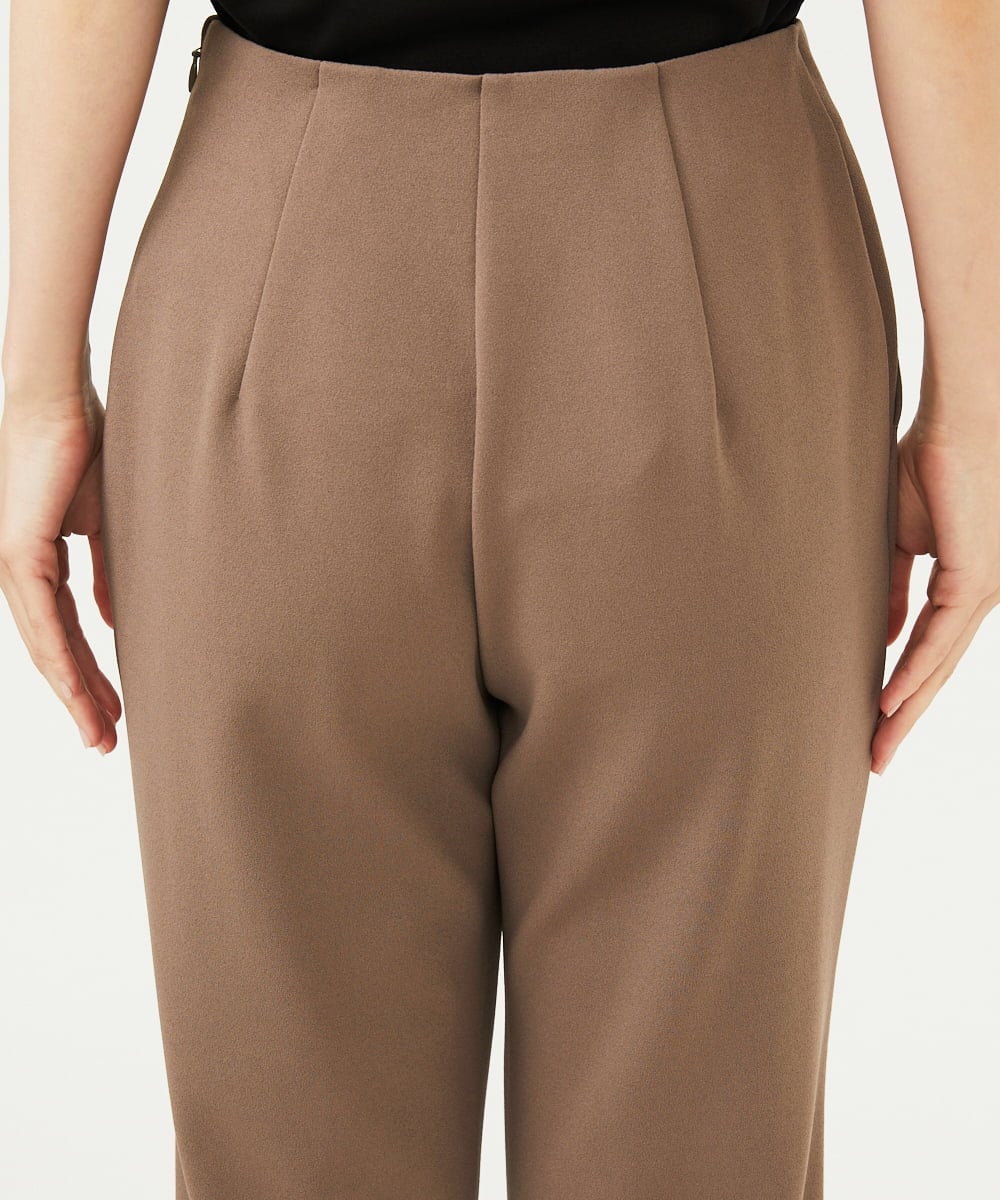 GBLAD42270 Sybilla(シビラ) ストレートクロップドパンツ ブラウン