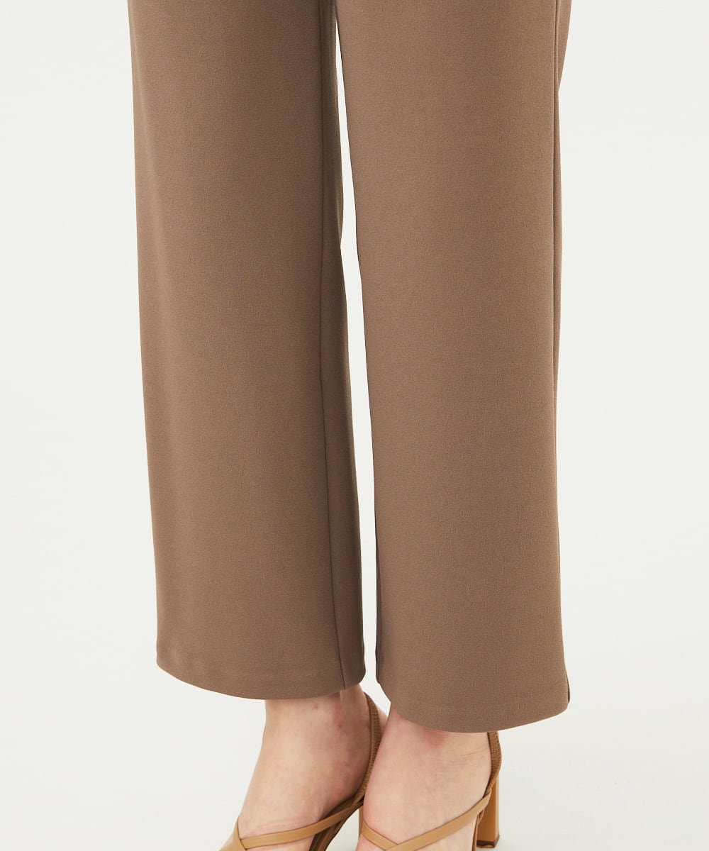 GBLAD42270 Sybilla(シビラ) ストレートクロップドパンツ ブラウン