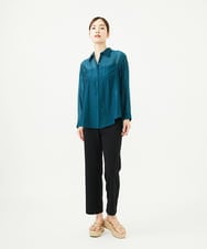 GBLAD42270 Sybilla(シビラ) ストレートクロップドパンツ ブラック