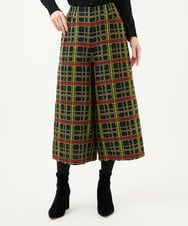 GBLAE01600 Sybilla(シビラ) ロービングチェックパンツ ブラック系