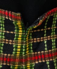 GBLAE01600 Sybilla(シビラ) ロービングチェックパンツ ブラック系