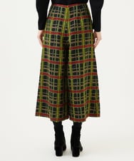 GBLAE01600 Sybilla(シビラ) ロービングチェックパンツ ブラック系