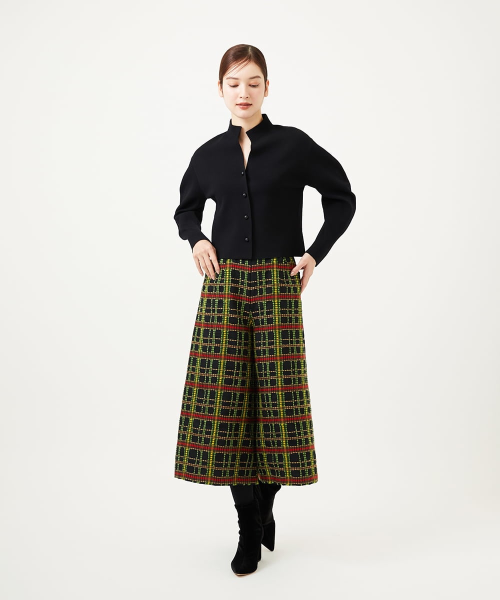 GBLAE01600 Sybilla(シビラ) ロービングチェックパンツ ブラック系